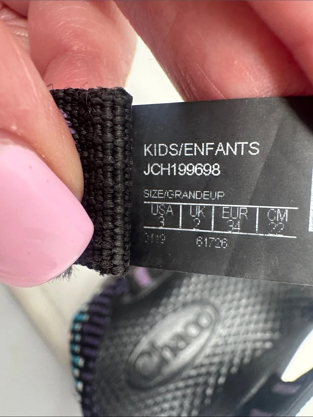 CHACO ECOTREAD SANDALS KIDS SIZE 3 MULTI-COLOR SHOES